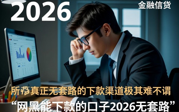 2026网黑能下款的口子有哪些