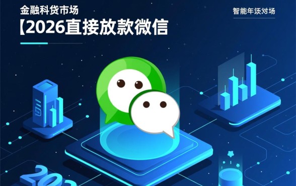 2026直接放款微信的贷款口子