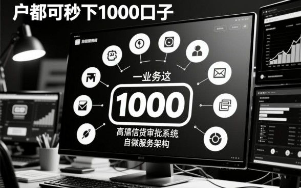 黑白户都可以秒下1000的口子吗