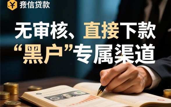 黑户无审核直接出额度的口子有哪些