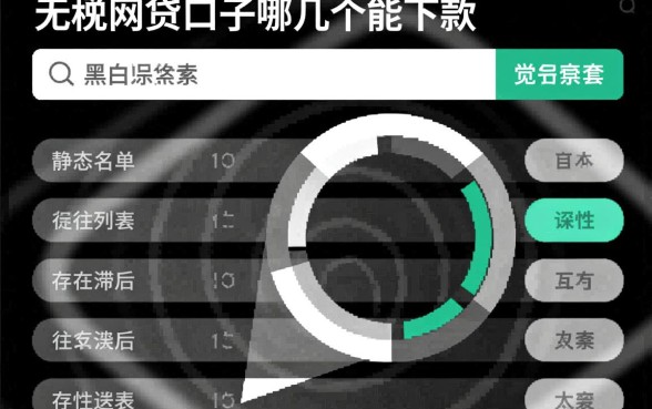 无视黑白的网贷口子哪几个能下款