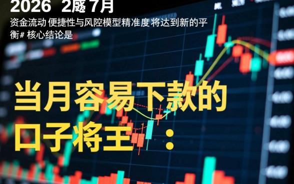 2026年7月份容易下款的口子有哪些