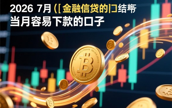 2026年7月份容易下款的口子有哪些