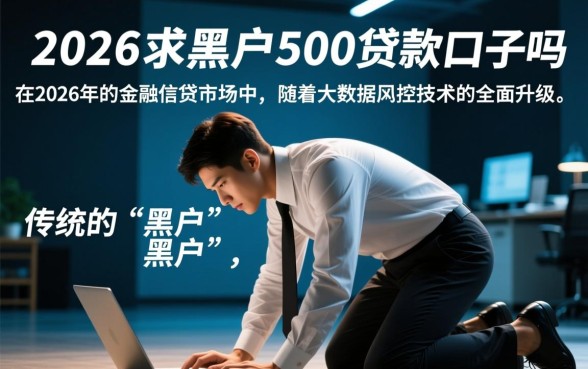你还在跪求黑户500贷款口子吗