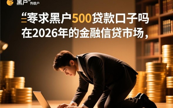 你还在跪求黑户500贷款口子吗