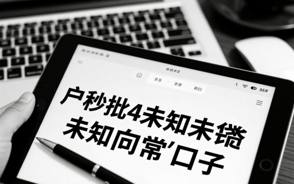 黑白户秒批口子哪里有