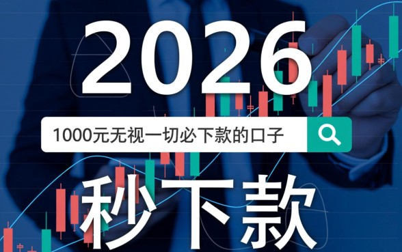 1000元无视一切必下款的口子是真的吗