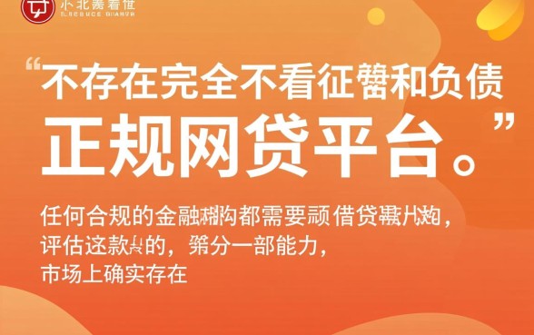 真的有不看征信负债的网贷平台吗