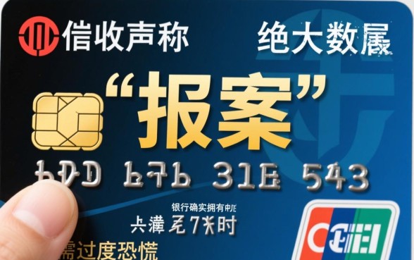 中信信用卡催收说报案是真的吗