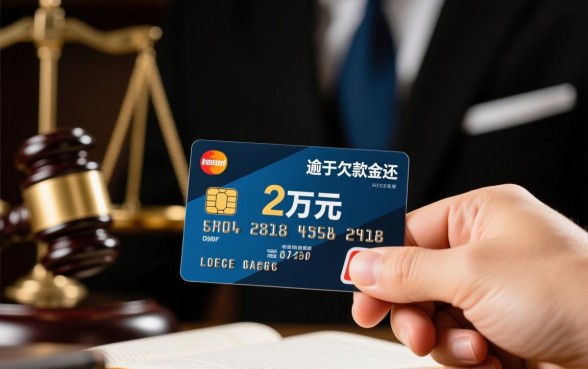 欠信用卡2万被法院起诉会怎样