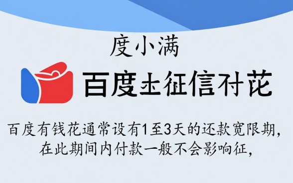 百度有钱花逾期几天会上征信