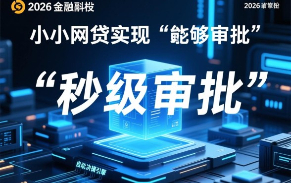 小额网贷的快速审批机制是什么