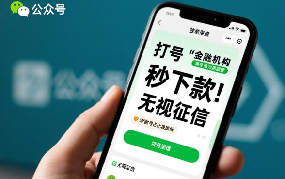 微信公众号里真的有能下款的吗