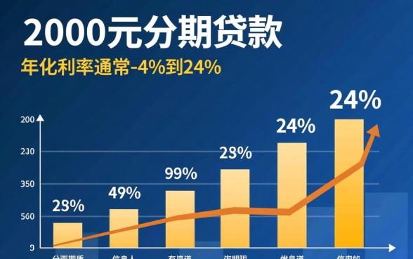 2000元分期贷款利率是多少