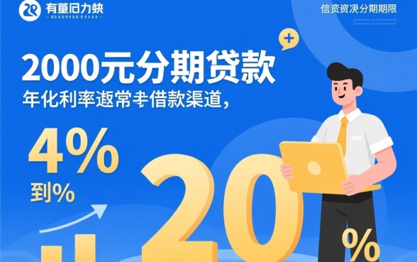 2000元分期贷款利率是多少