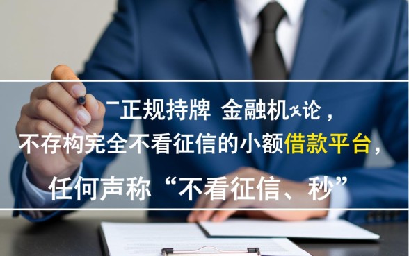 不看征信的小额借款平台有哪个