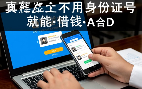 不用身份证号就能借钱的app是真的吗