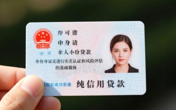 凭身份证个人小额贷款怎么贷的
