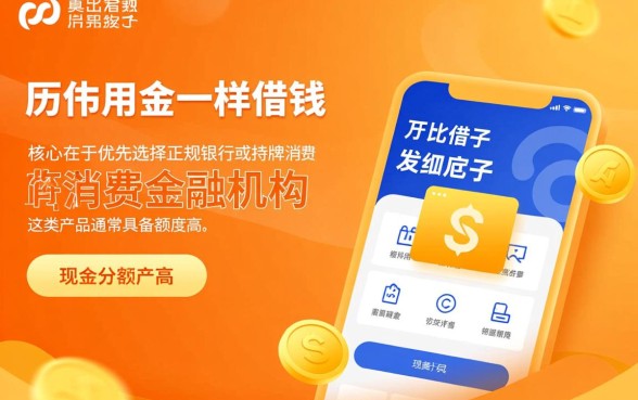 类似浦发万用金一样的借钱口子