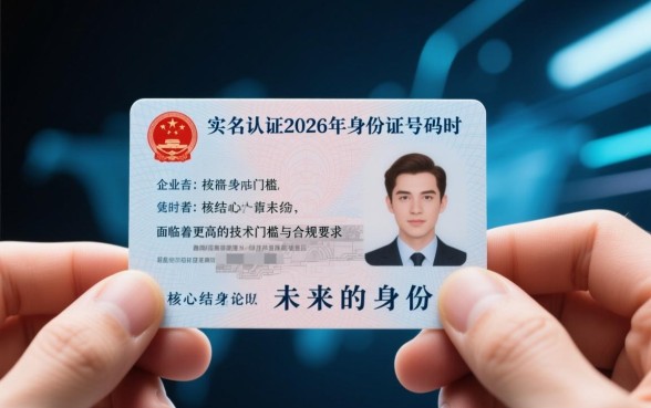 2026年实名认证身份证号码怎么弄