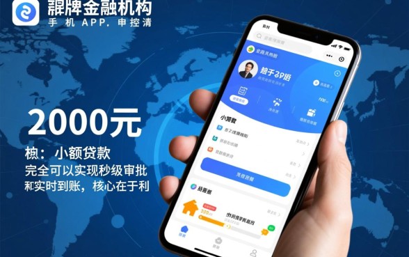手机借2000元贷款马上到账吗