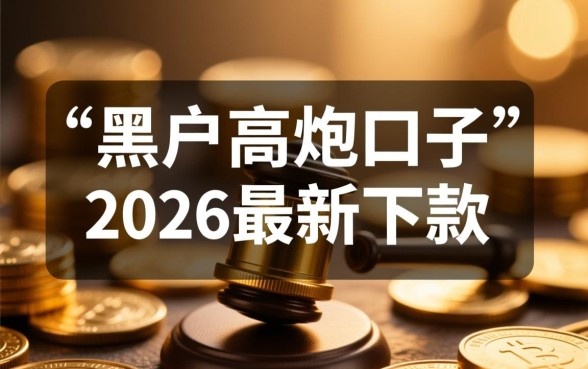 黑户高炮口子2026最新下款是真的吗