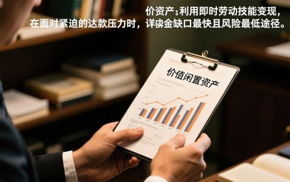 除了贷款怎么能快速弄到钱还款