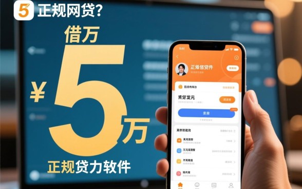 有没有能借5万正规网贷的软件
