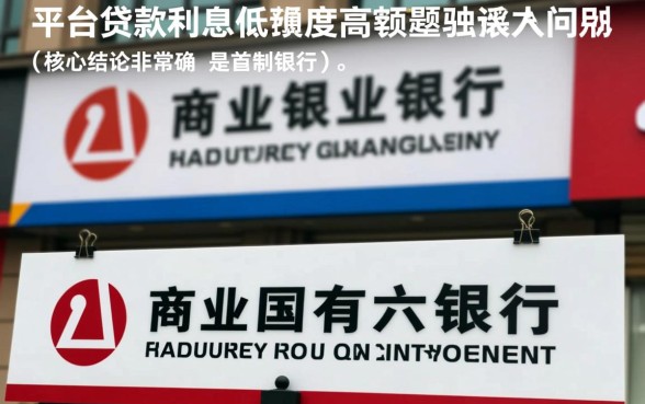 哪个平台贷款利息低额度高