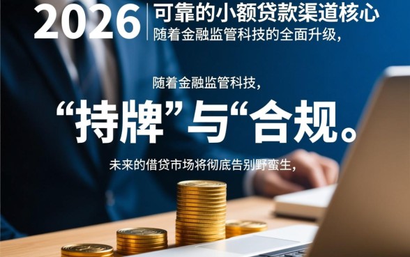 2026小额贷款哪里最可靠呢