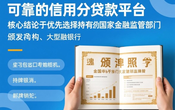 信用分贷款有哪些正规平台