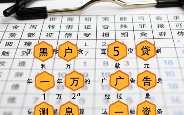 黑户贷款5万元利息一年1万2 黑户贷款5万元利息一年1万2