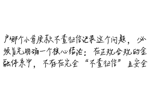 黑户哪个小额贷款不查征信记录