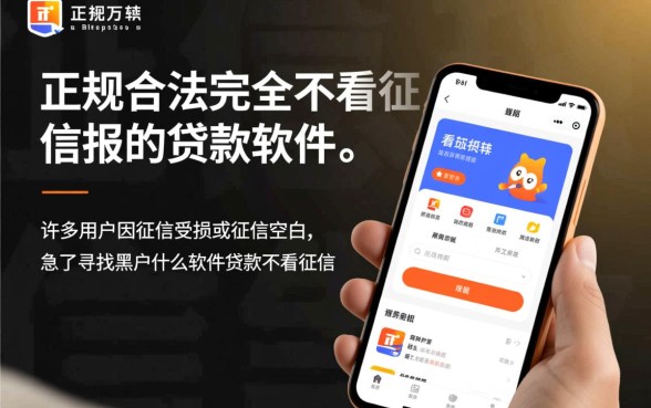 黑户什么软件贷款不看征信报告