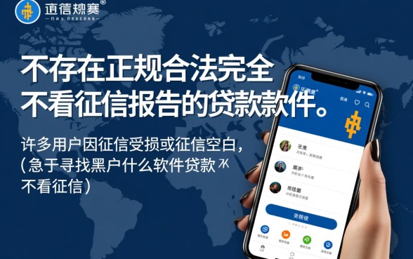 黑户什么软件贷款不看征信报告