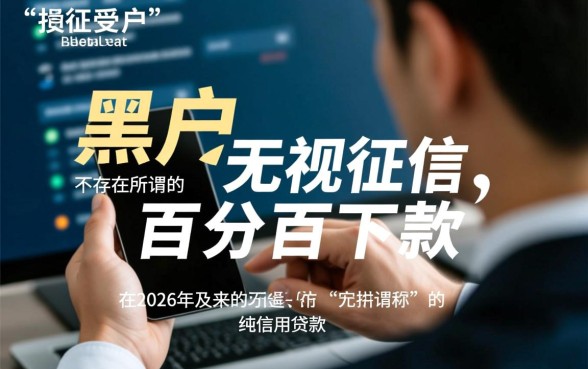 黑户2026有什么好贷款口子,2026黑户贷款怎么申请? 黑户2026有什么好贷款口子