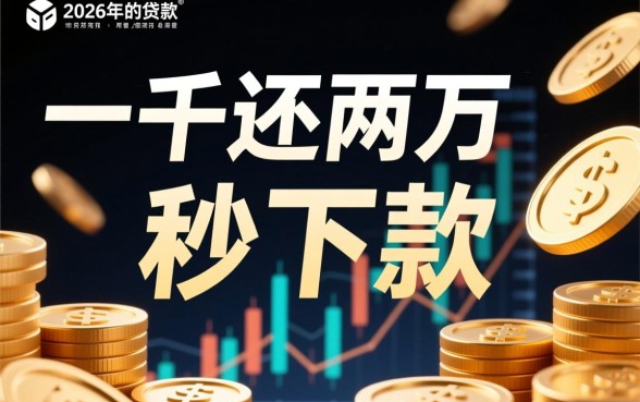 借一千还两千的贷款口子有哪些 借一千还两千的贷款口子有哪些