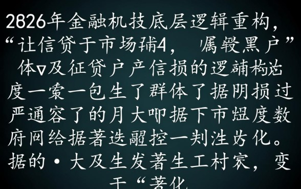 黑户不看征信信用贷2026能下款吗,黑户贷款哪里能借到钱? 黑户不看征信信用贷2026能下款吗