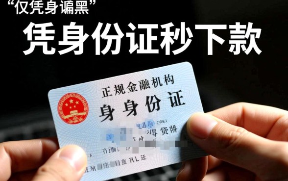 黑户网贷凭身份证最多可以贷多少,黑户凭身份证能下款吗? 黑户网贷凭身份证最多可以贷多少