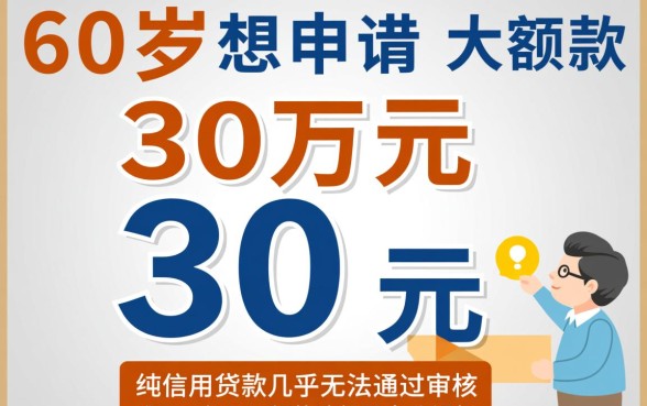 哪个平台60岁可以借款30万,60岁还能贷到30万吗? 哪个平台60岁可以借款30万