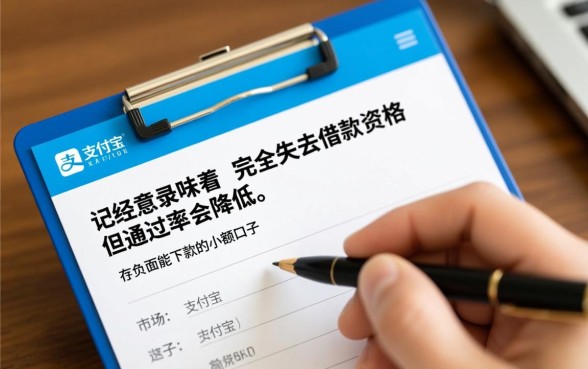 支付宝有负面哪里能借到钱