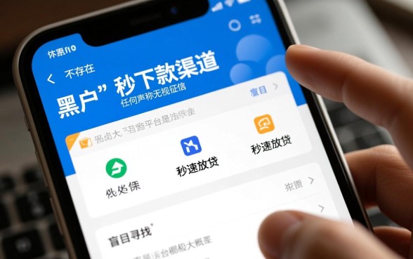 有老哥知道秒下款的黑户口子吗,2026不用审核哪里借? 有老哥知道秒下款的黑户口子吗