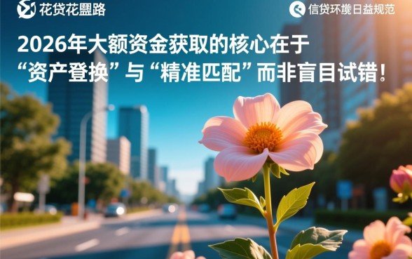 2026年大额贷款怎么申请