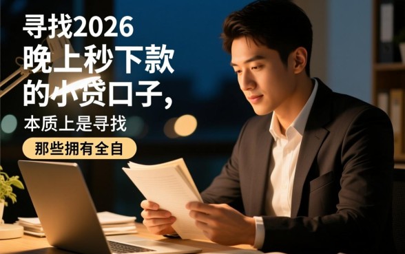 2026晚上秒下款的小贷口子 2026晚上秒下款的小贷口子