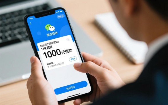 14天短期借款1000元微信怎么借?哪里申请秒下款? 14天短期借款1000元微信怎么借