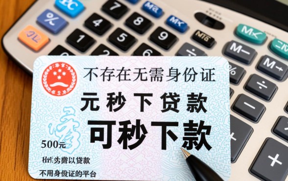 500元秒下的贷款不用身份证是真的吗,不用身份证秒下款哪里可以借 500元秒下的贷款不用身份证是真的吗