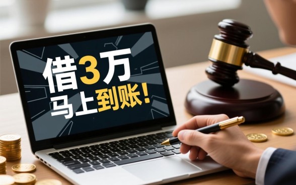 借3万马上到账私人放款合法吗