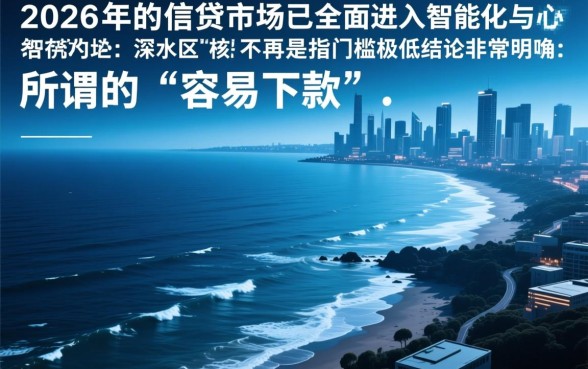 2026最容易下款的贷款平台有哪些