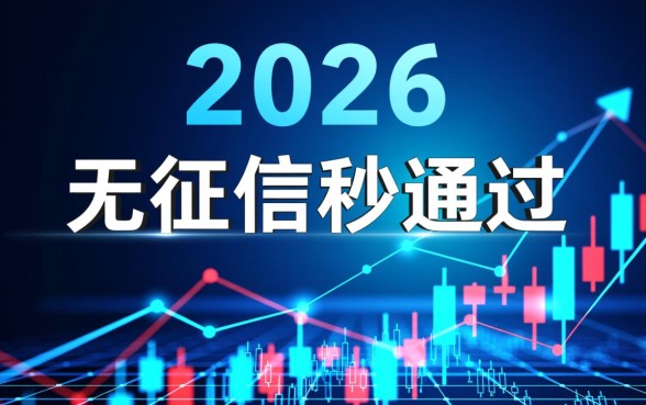 小额贷款无征信秒通过2026