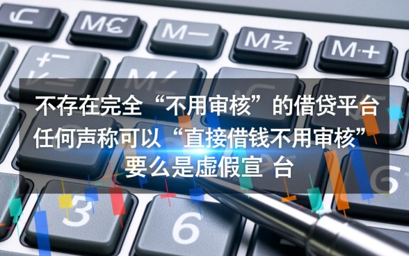 什么平台可以直接借钱不用审核